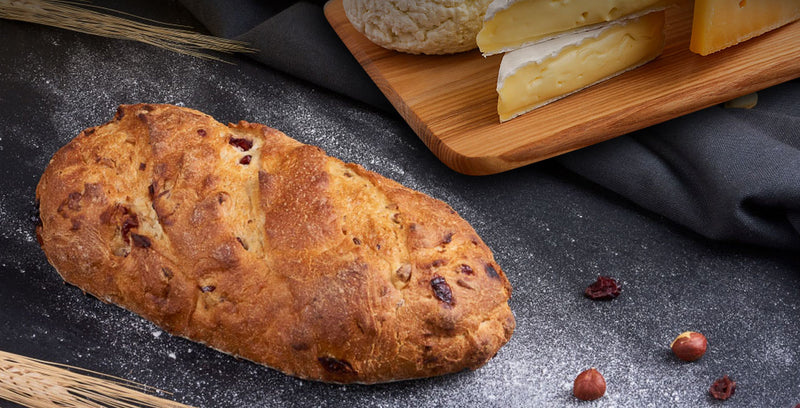 Maridaje de pan hecho con masa madre