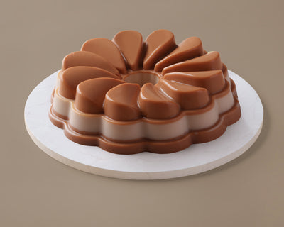 Gelatina de Cajeta y Nuez