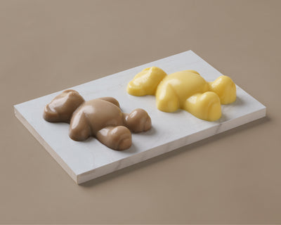 Gelatina Ositos Vainilla y Chocolate