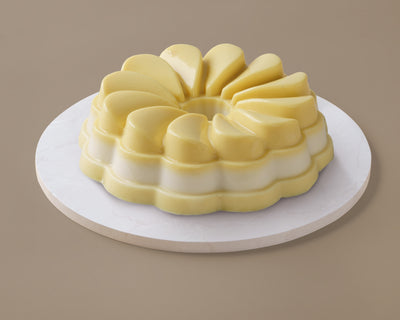 Gelatina Rompope Vainilla