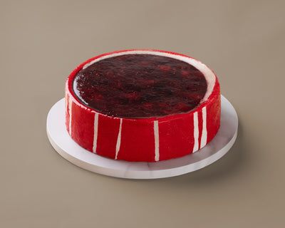 Pastel Queso con Frutos Rojos