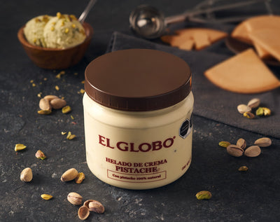 Helado de Crema Pistache