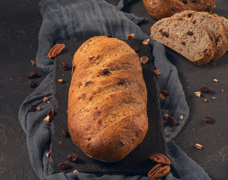 Pan de Nuez y Pasas