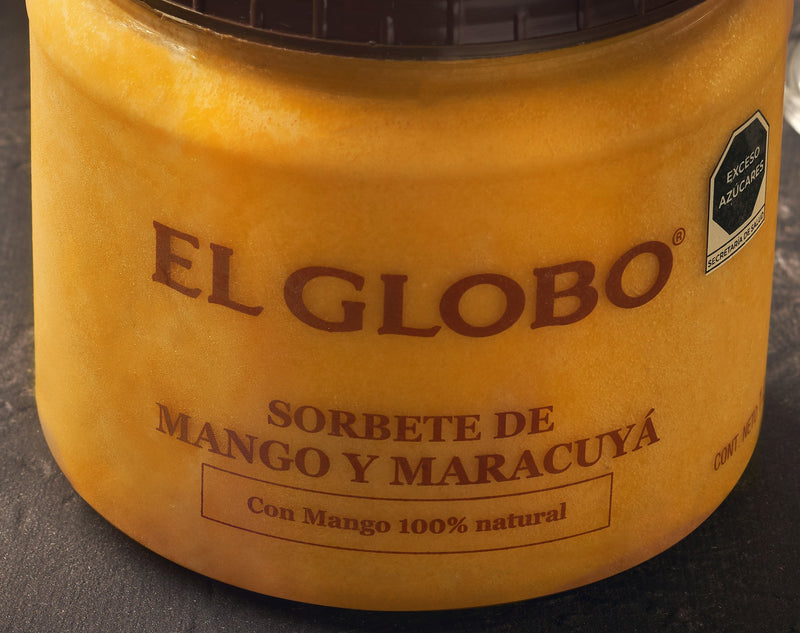 Sorbete de Mango y Maracuyá