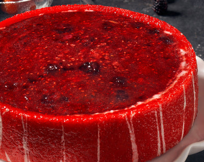 Pastel Queso con Frutos Rojos