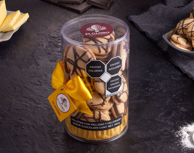 Galletas Rellenas de Chocolate